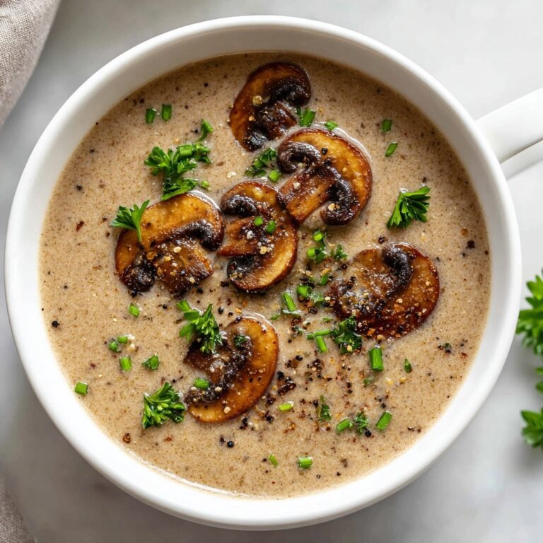 Creamy Mushroom Soup Recipe