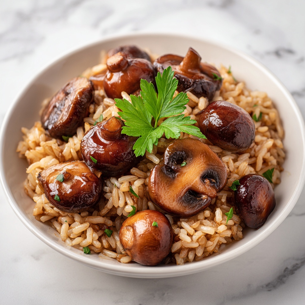 Farro with Wild Mushrooms Recipe - Recipe Image
