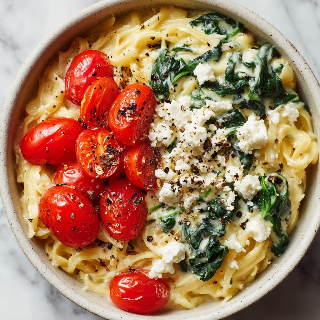 Pasta with Baked Feta and Cherry Tomatoes Recipe - Recipe Image