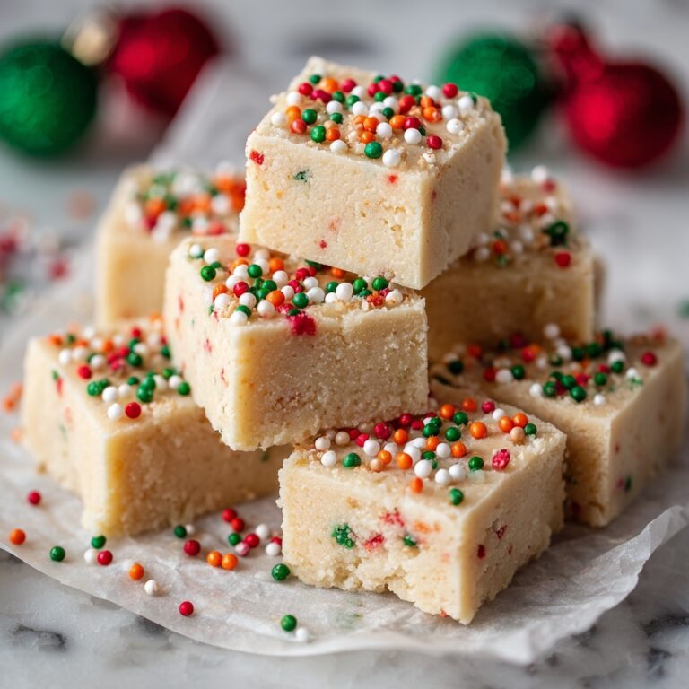 Christmas Shortbread Sugar Cookie Bites Recipe