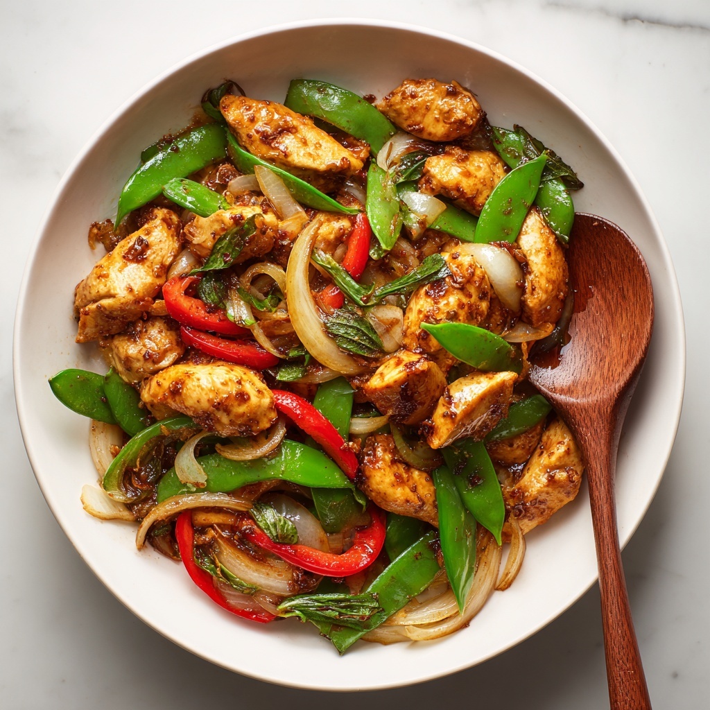 Black Pepper Chicken Stir-Fry Recipe - Recipe Image