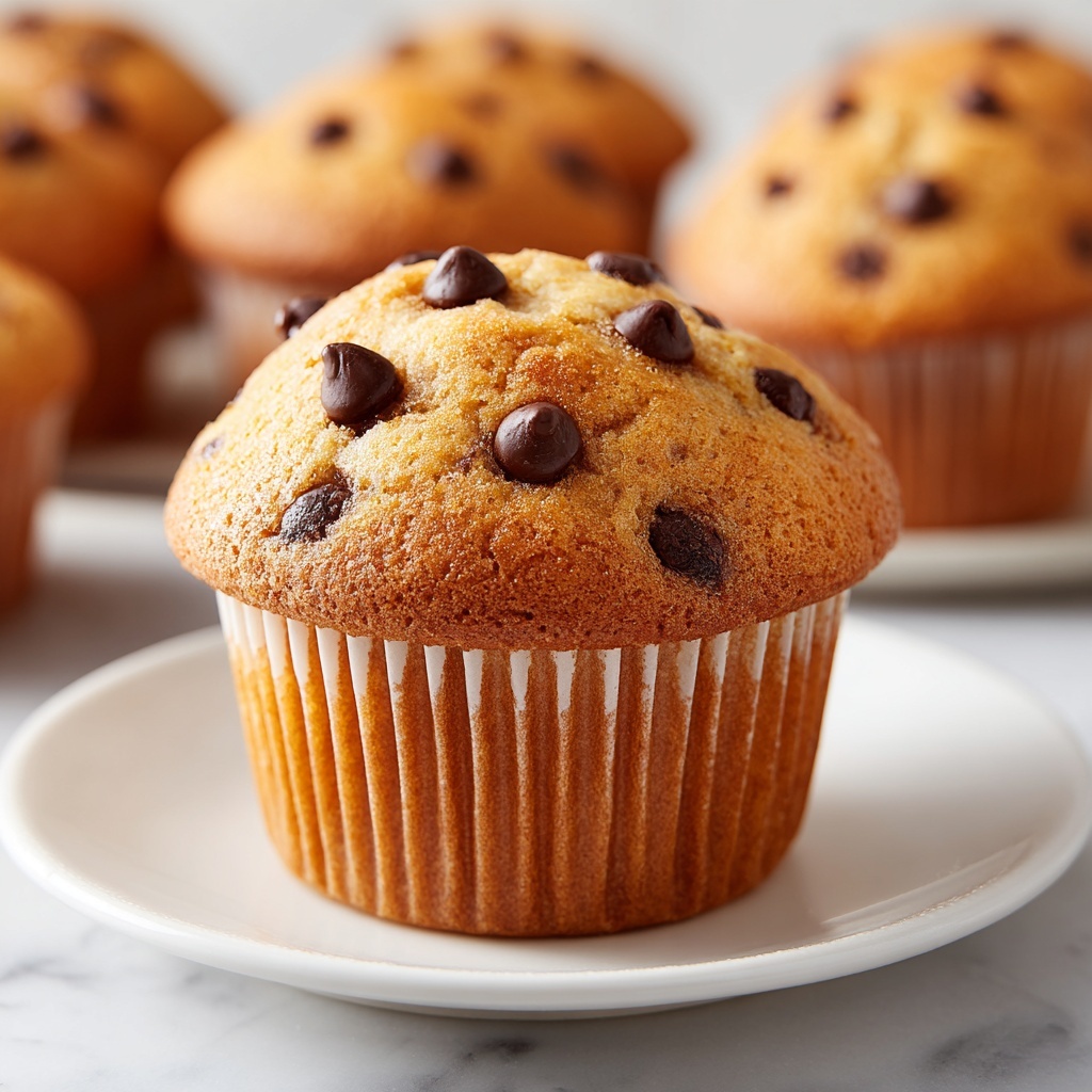 Easy Chocolate Chip Muffins Recipe - Recipe Image