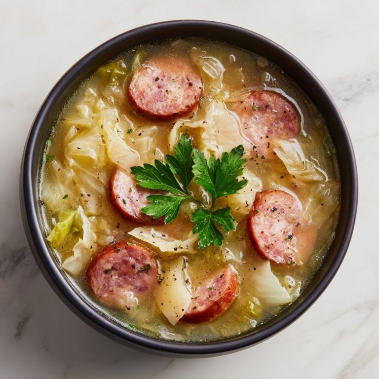 Kielbasa and Cabbage Soup Recipe