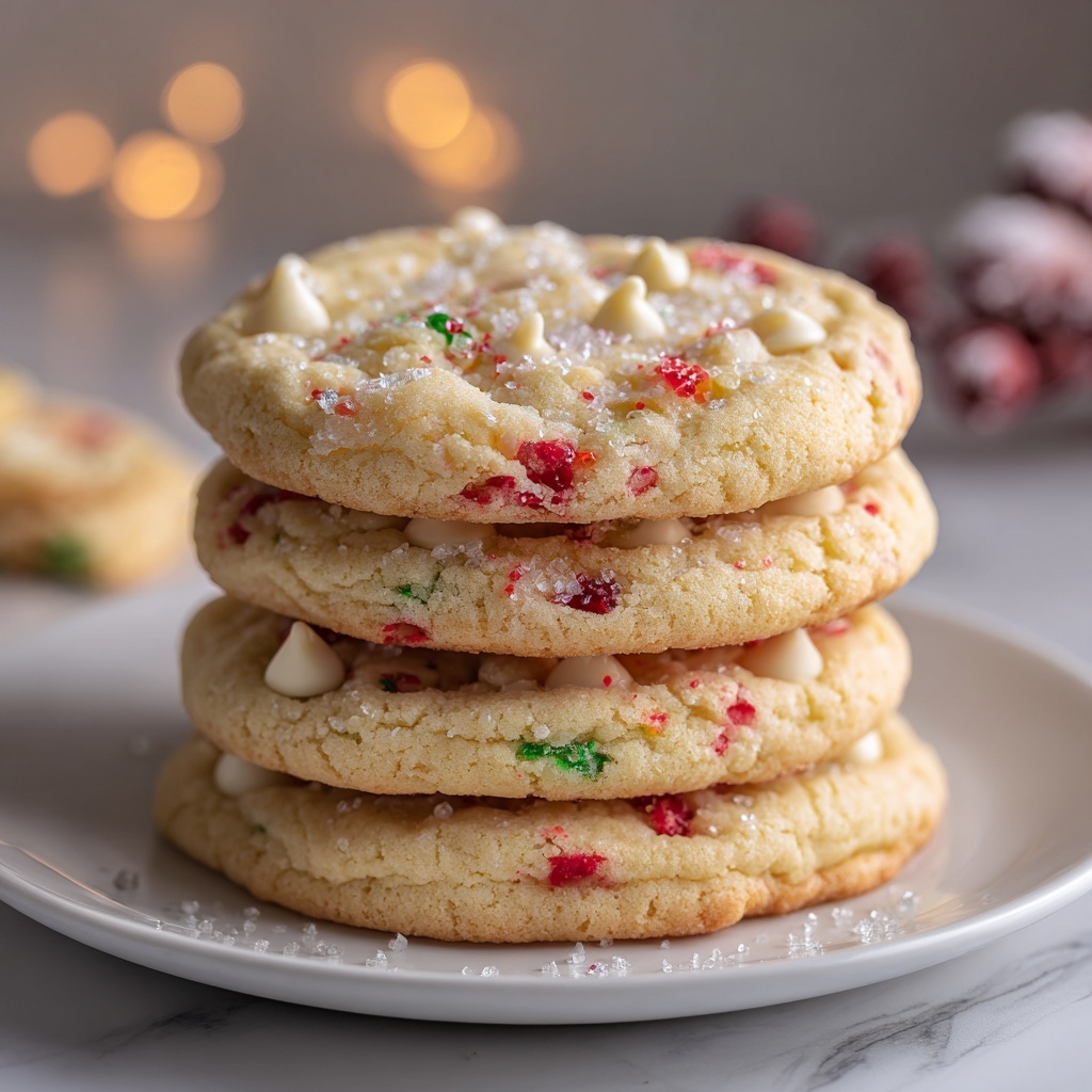 Cake Mix Christmas Cookies Recipe - Recipe Image