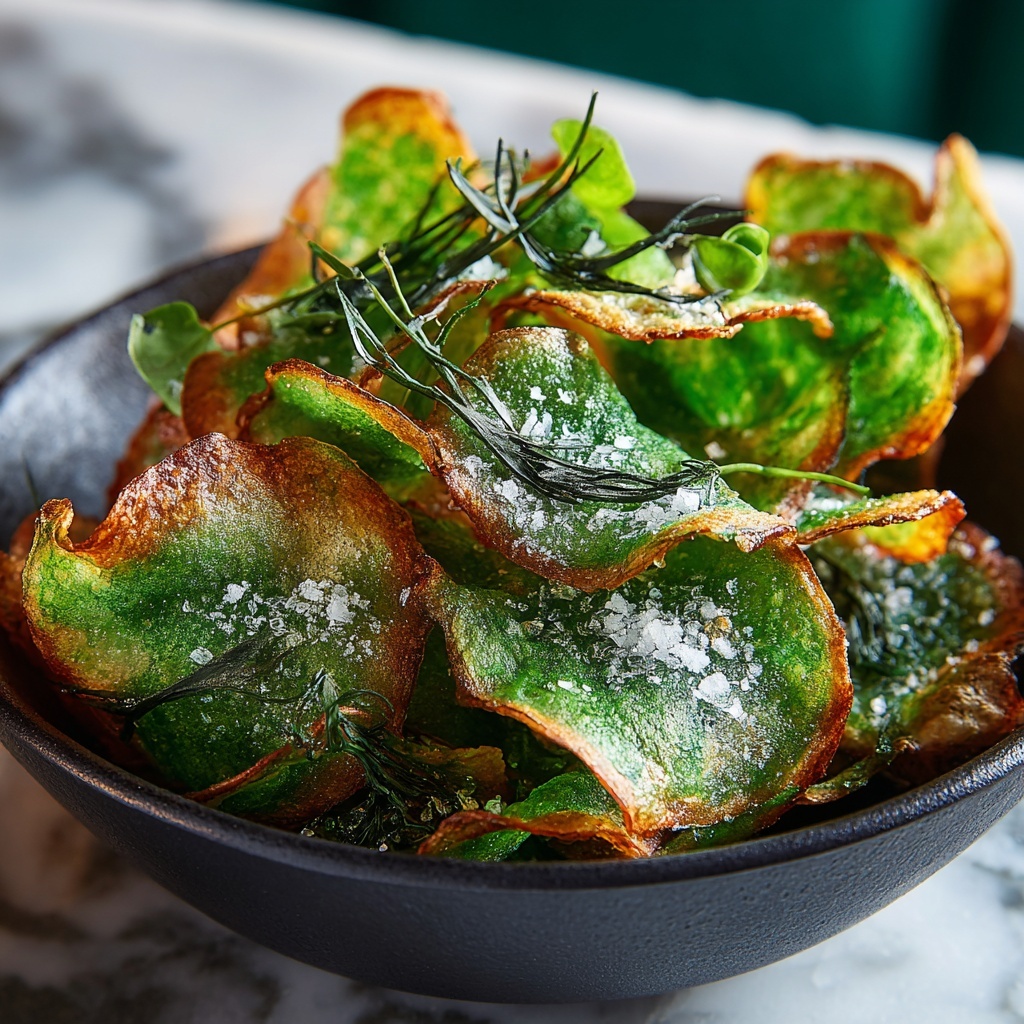 Crispy Baked Avocado Chips Recipe - Recipe Image