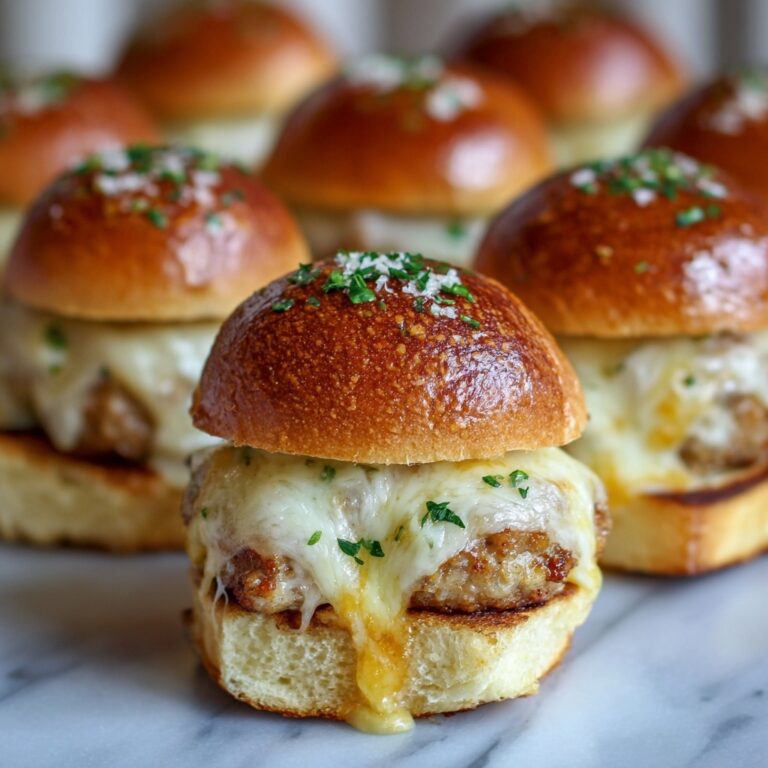 Italian Sausage and Pesto Slider Sandwiches Recipe