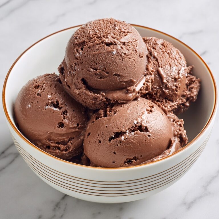 Creamy Frozen Chocolate Ice Cream Recipe