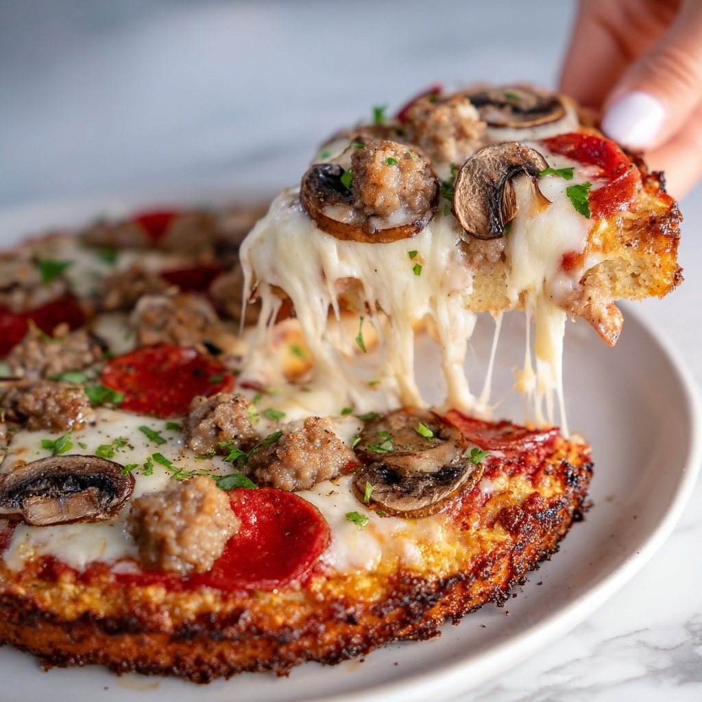 Air Fryer Personal Pizza Recipe - Recipe Image