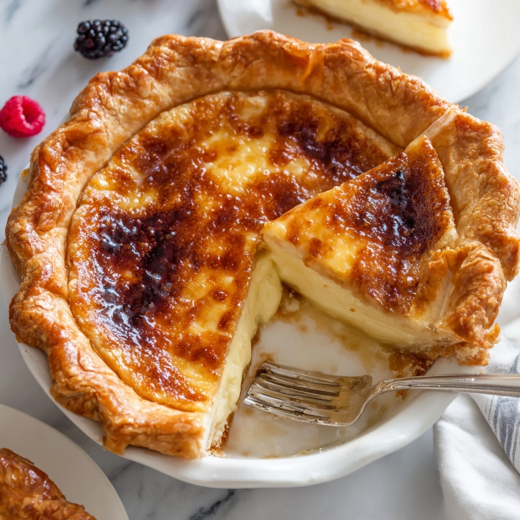 Creme Brulee Pie Recipe - Recipe Image