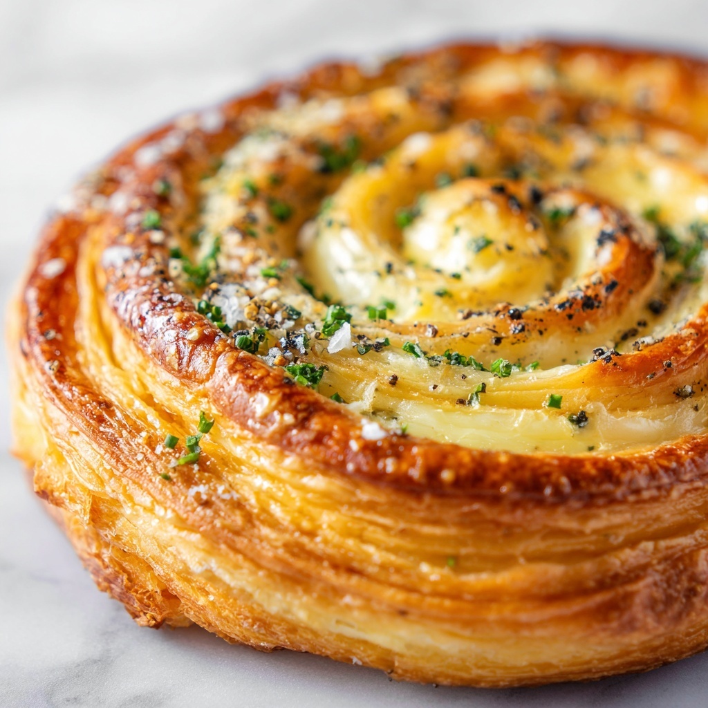 Cheesy Garlic Cruffins Recipe - Recipe Image