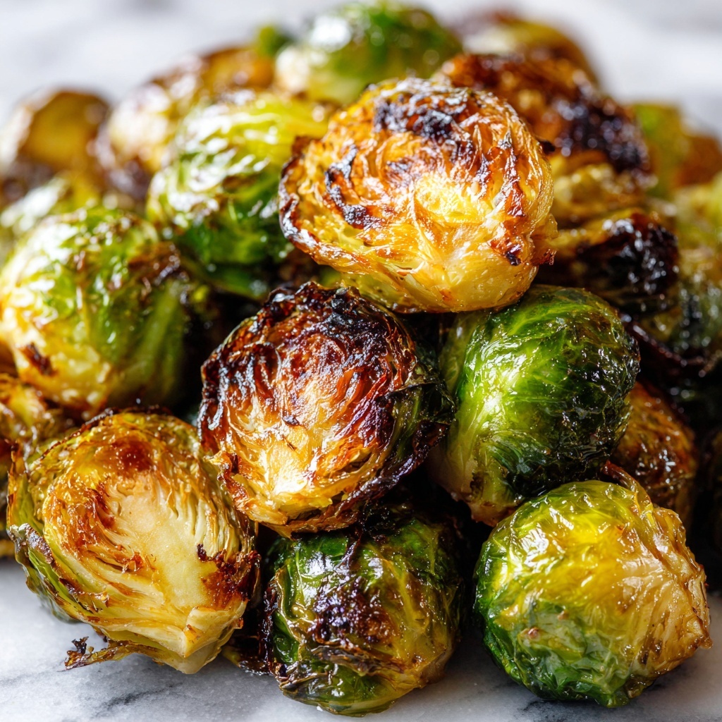 Oven-Roasted Brussels Sprouts with Balsamic and Optional Toppings Recipe - Recipe Image