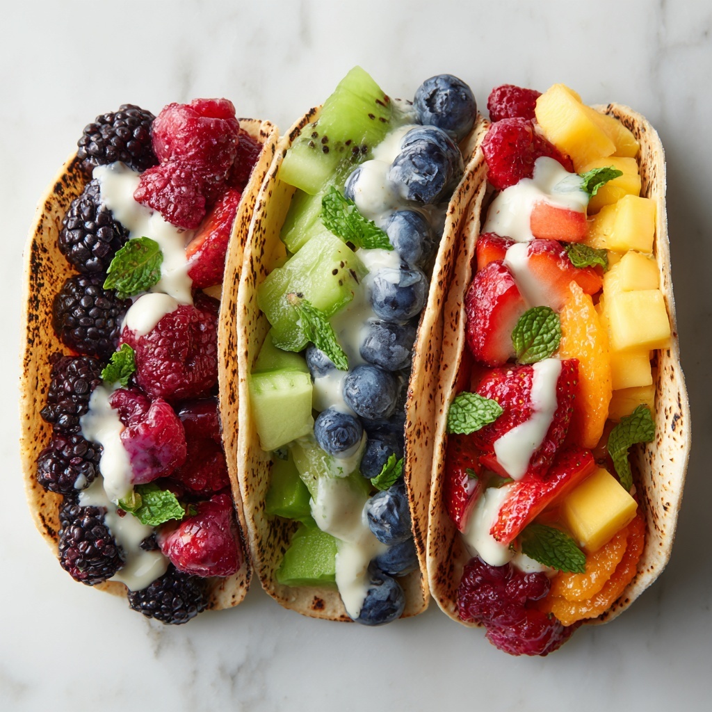 Fruit Tacos Recipe - Recipe Image