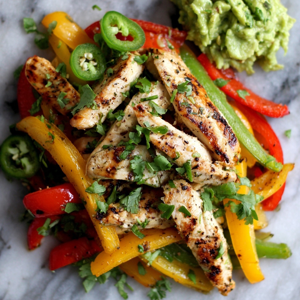 One-Pan Chicken Fajitas Recipe - Recipe Image