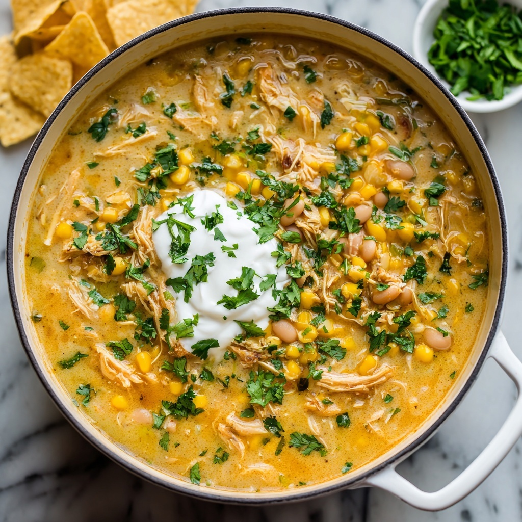 White Bean Chicken Chili Recipe - Recipe Image