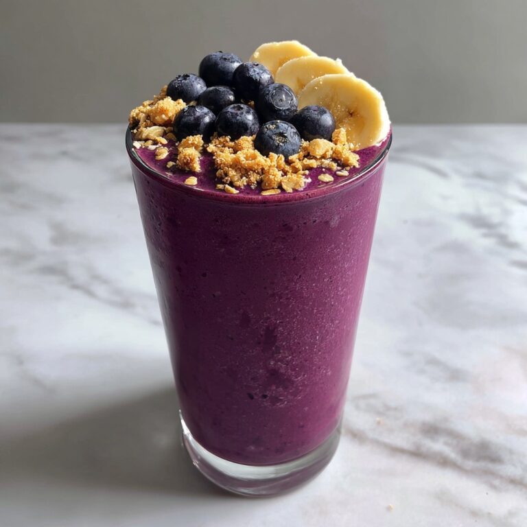 Vegan Blueberry Banana Smoothie Recipe