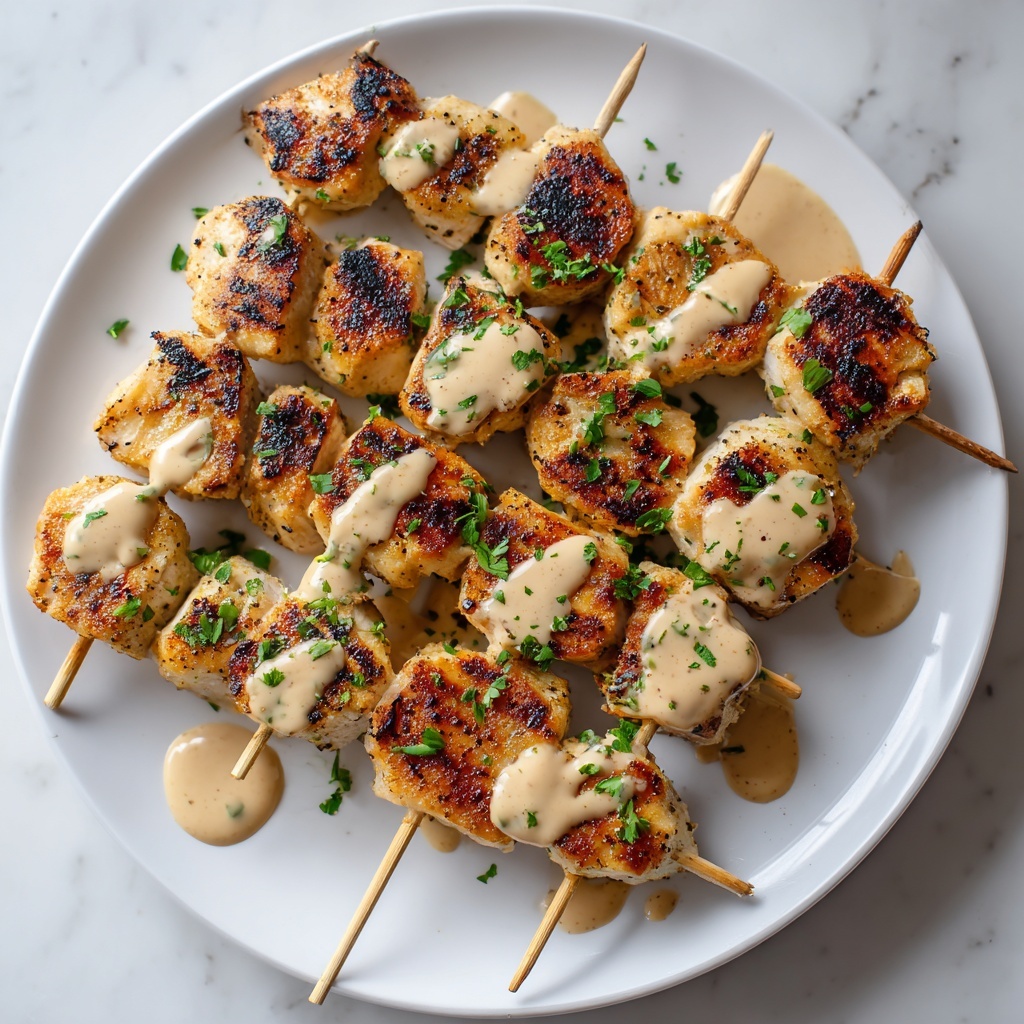 Bang Bang Chicken Skewers with Spicy Honey Sauce Recipe - Recipe Image