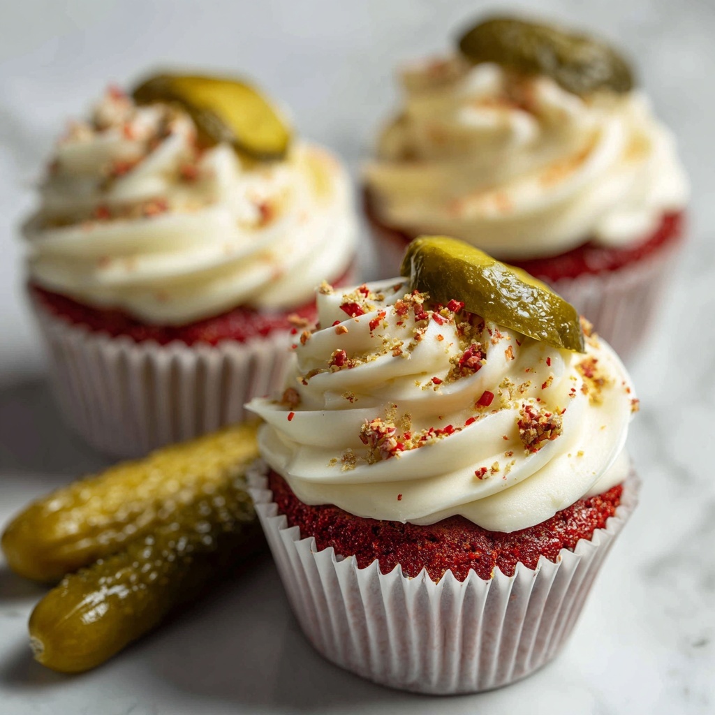 Pickle Cupcakes Recipe - Recipe Image