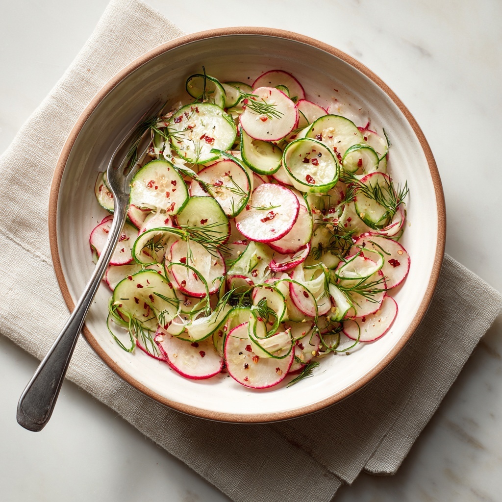 Cucumber Radish Salad Recipe - Recipe Image