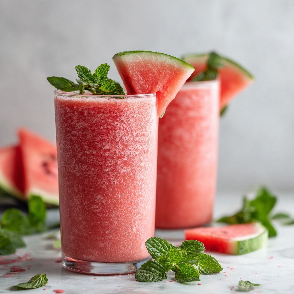 Watermelon Smoothie: The Ultimate Refreshing Summer Drink Recipe - Recipe Image
