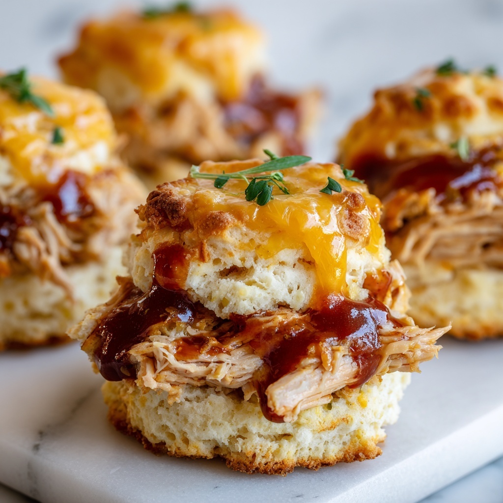 BBQ Pulled Pork Biscuit Cups Recipe - Recipe Image