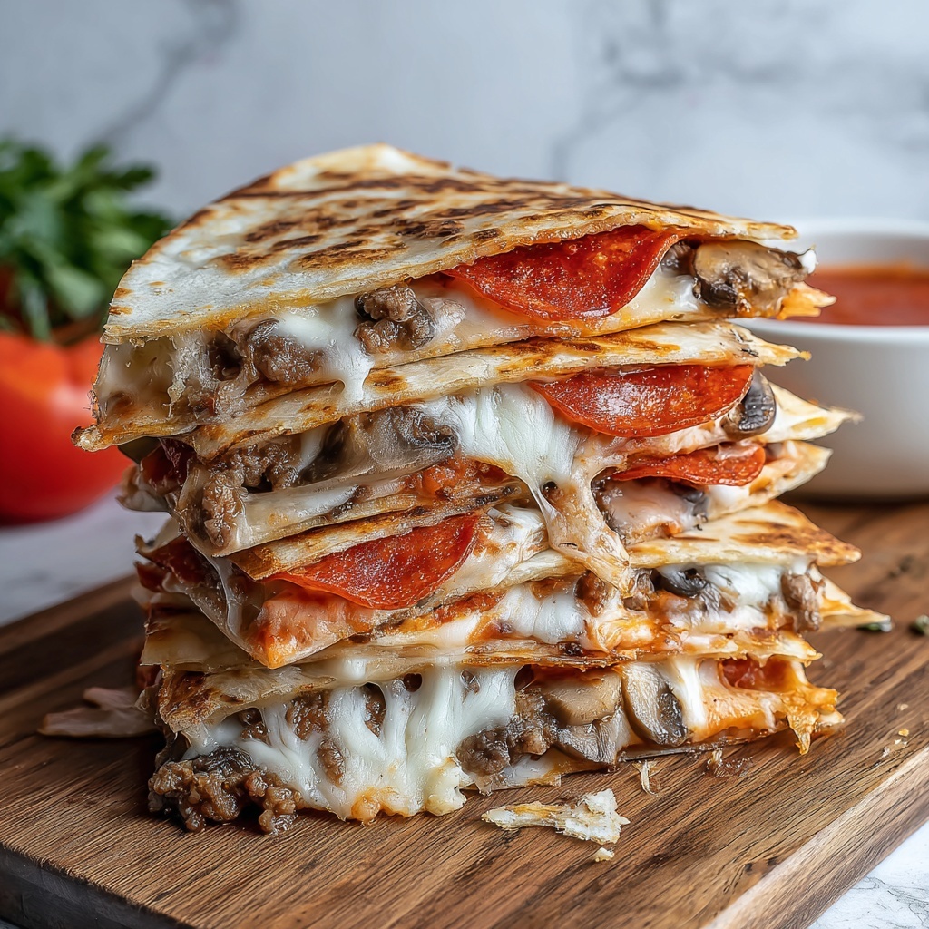 Pizzadilla Recipe - Recipe Image