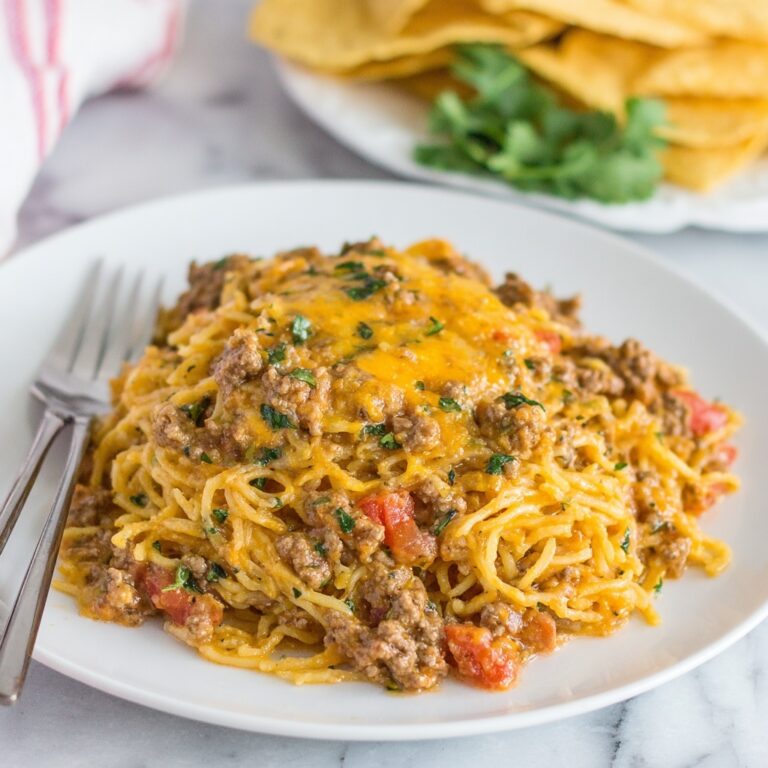 Million Dollar Taco Spaghetti Recipe
