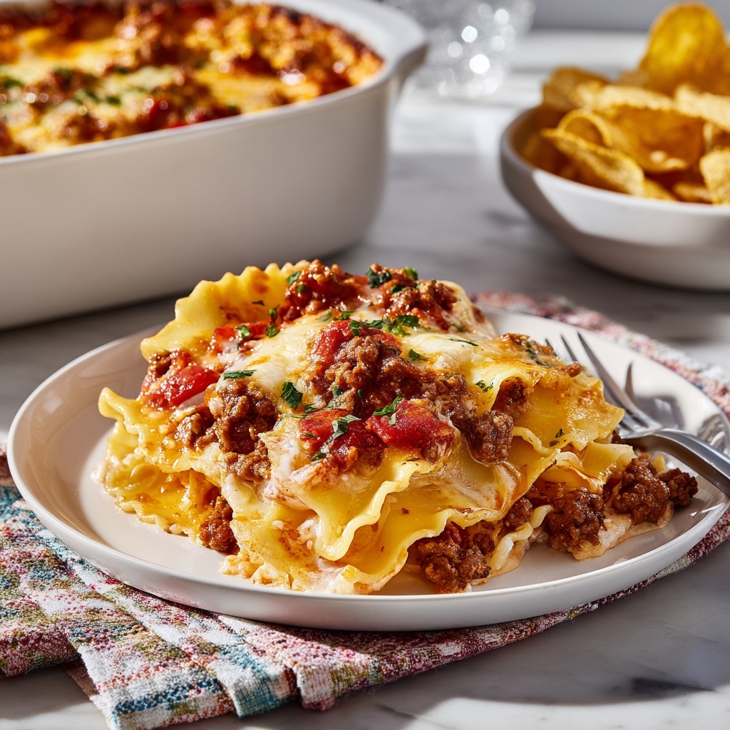 Beef Lombardi Casserole Recipe - Recipe Image