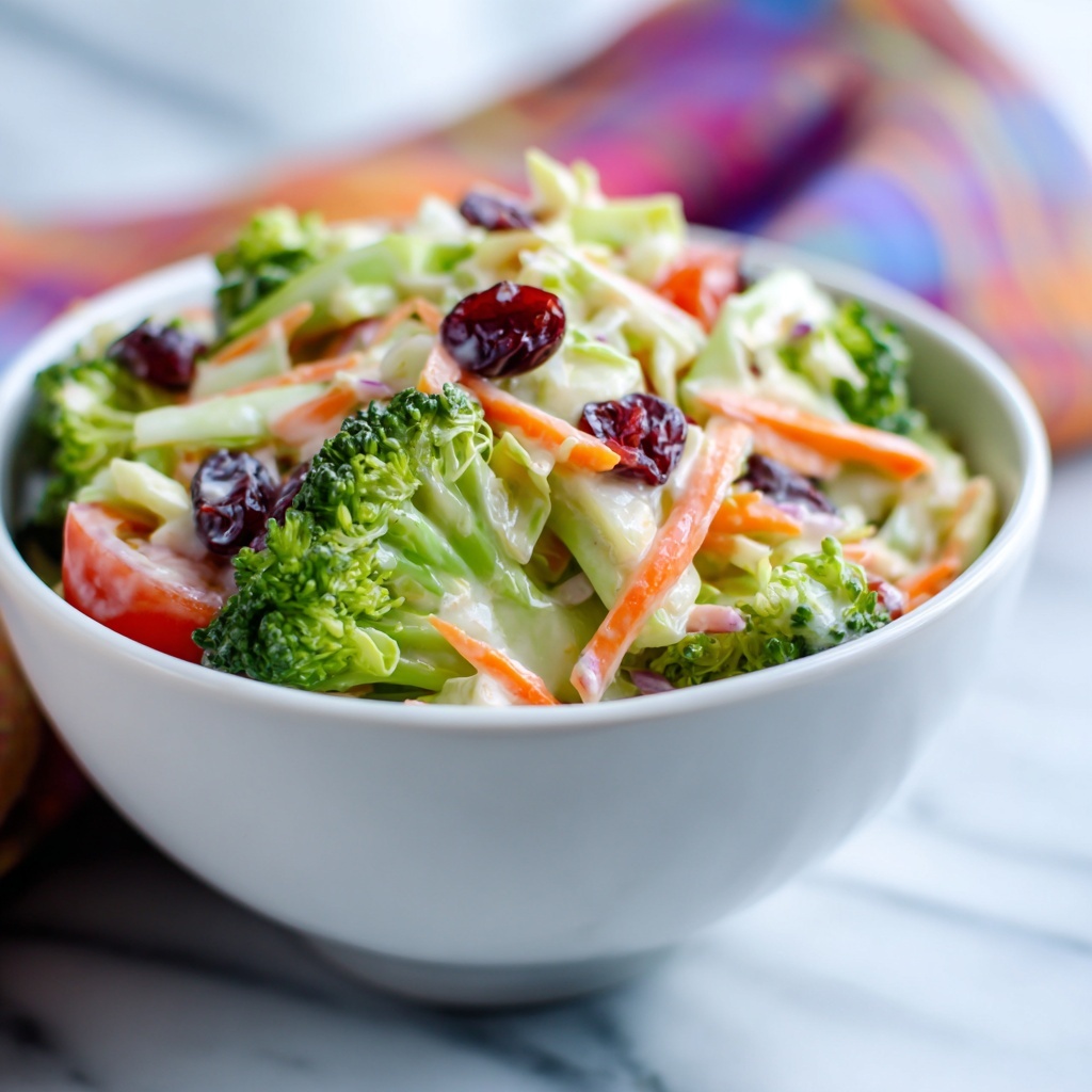 Broccoli Cranberry Slaw Recipe - Recipe Image