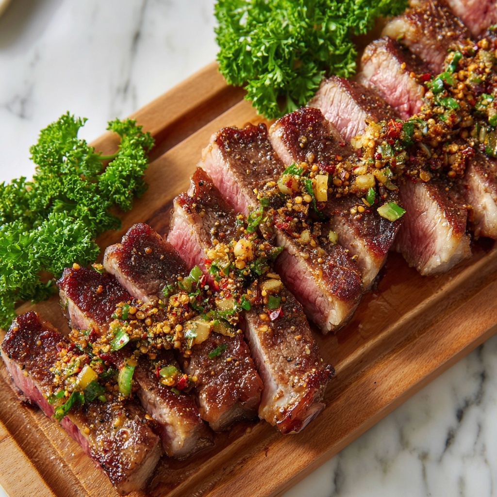 Air Fryer Marinated Ribeye Steaks Recipe - Recipe Image