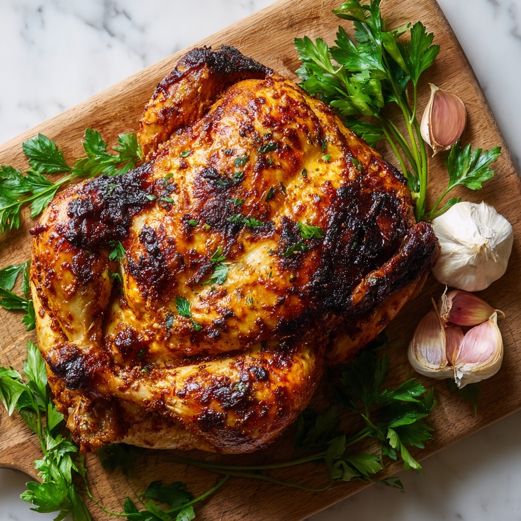 Air Fryer Whole Chicken with Spiced Lime Marinade Recipe - Recipe Image