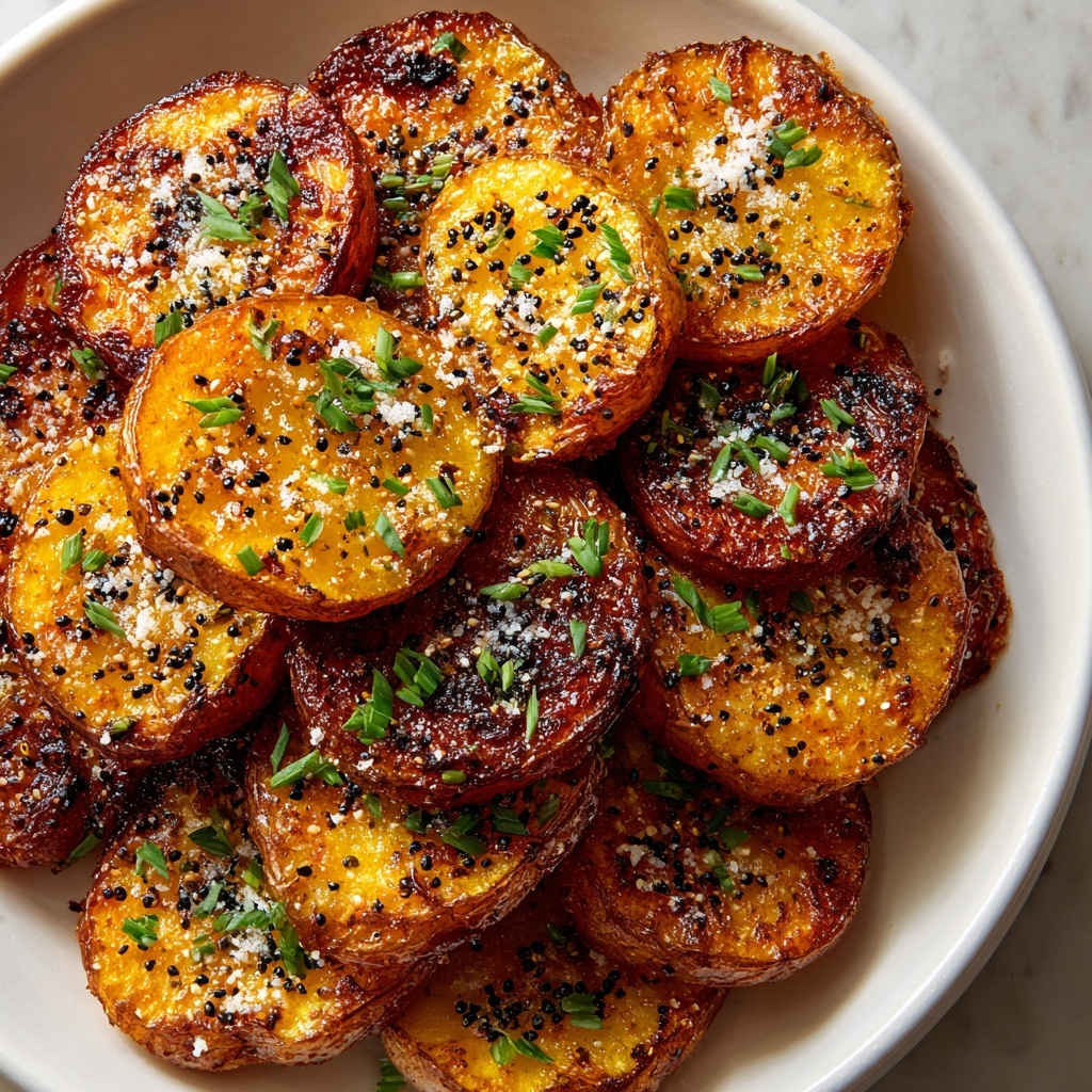 Oven Crispy Parmesan Potatoes Recipe - Recipe Image