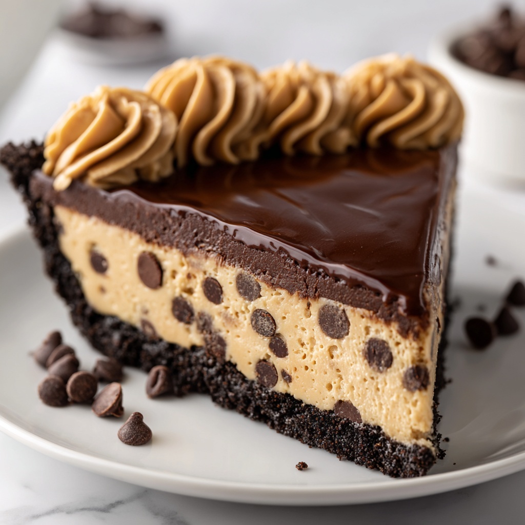 Chocolate Peanut Butter Temptation Pie Recipe - Recipe Image
