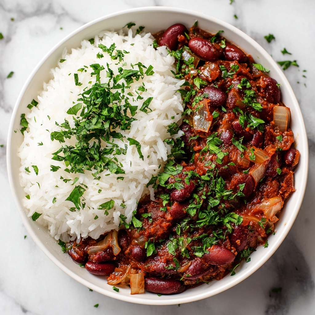 Louisiana Red Beans and Rice Recipe - Recipe Image