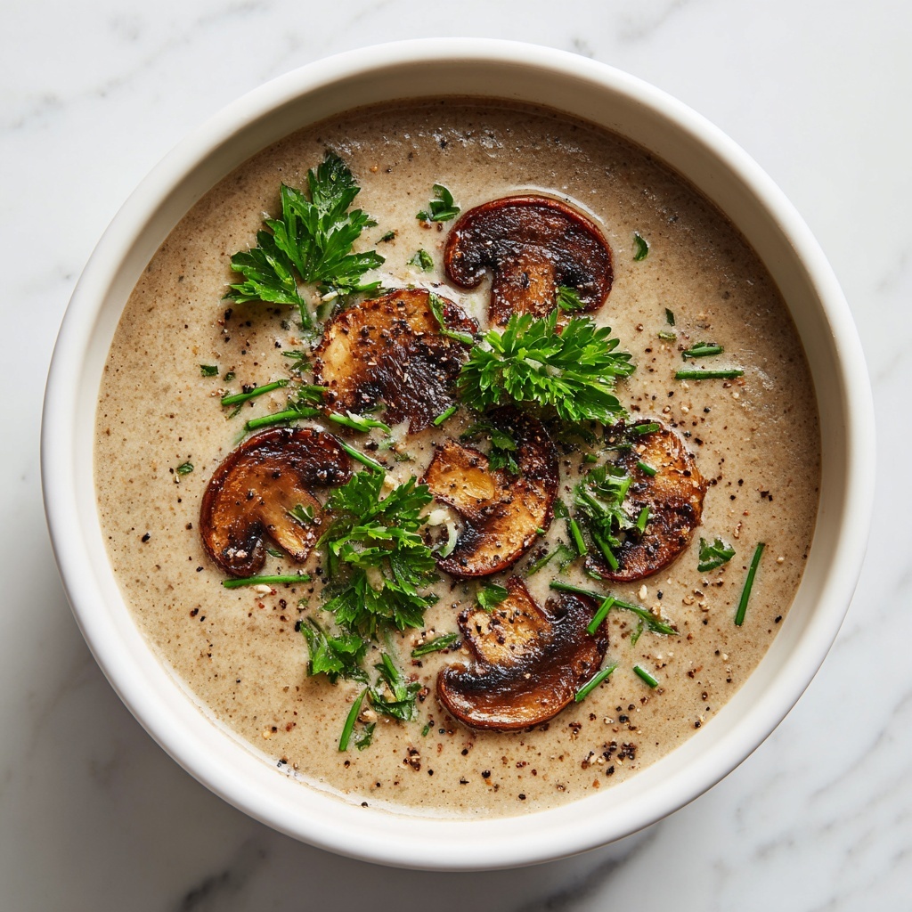 Creamy Mushroom Soup Recipe - Recipe Image