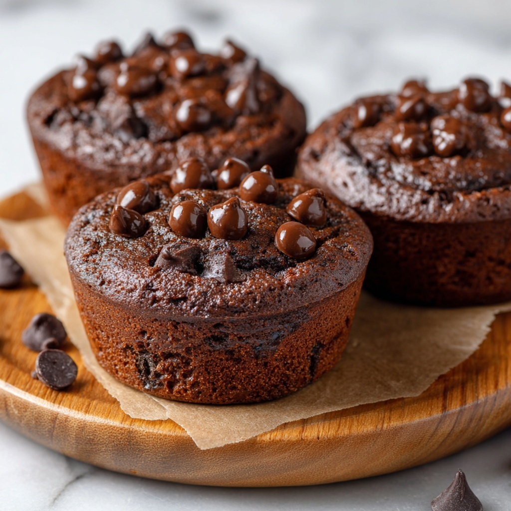 Costco Chocolate Muffins (Homemade Version!) Recipe - Recipe Image