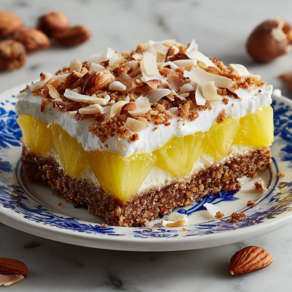 Hawaiian Pineapple Cake with Cream Cheese Frosting Recipe - Recipe Image