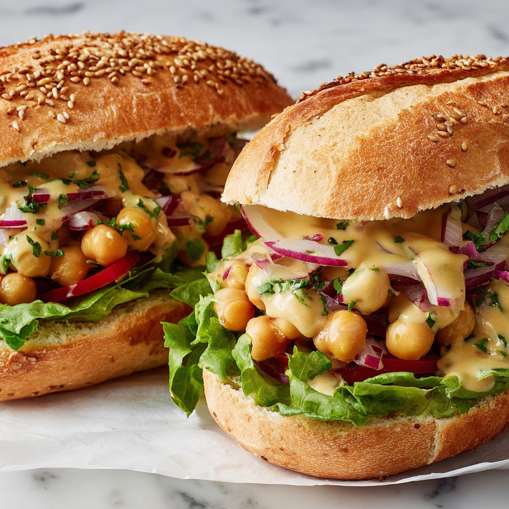 Chickpea Salad Sandwich Recipe - Recipe Image