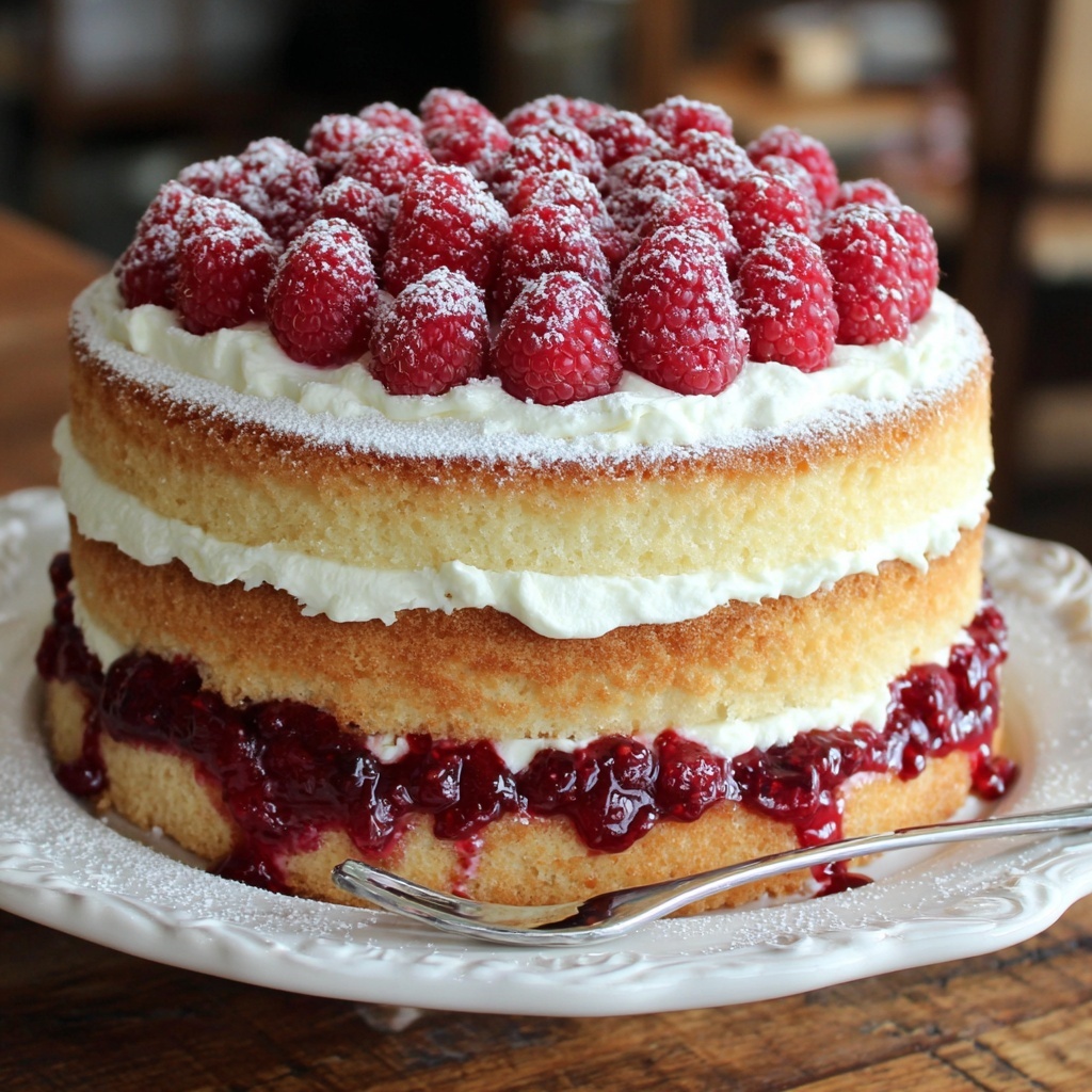 Irresistible White Chocolate Raspberry Cake Recipe - Recipe Image