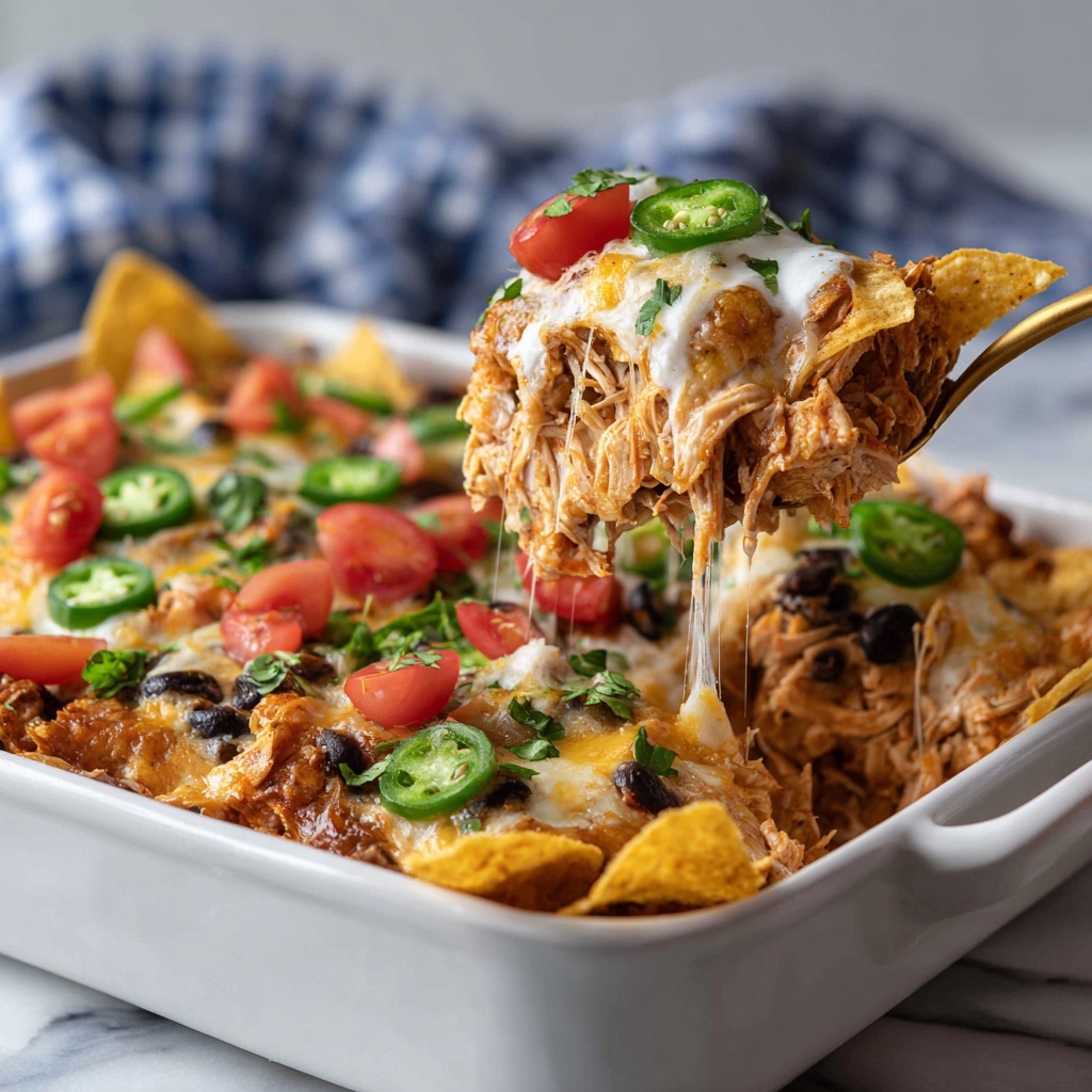 Nacho Chicken Casserole Recipe - Recipe Image
