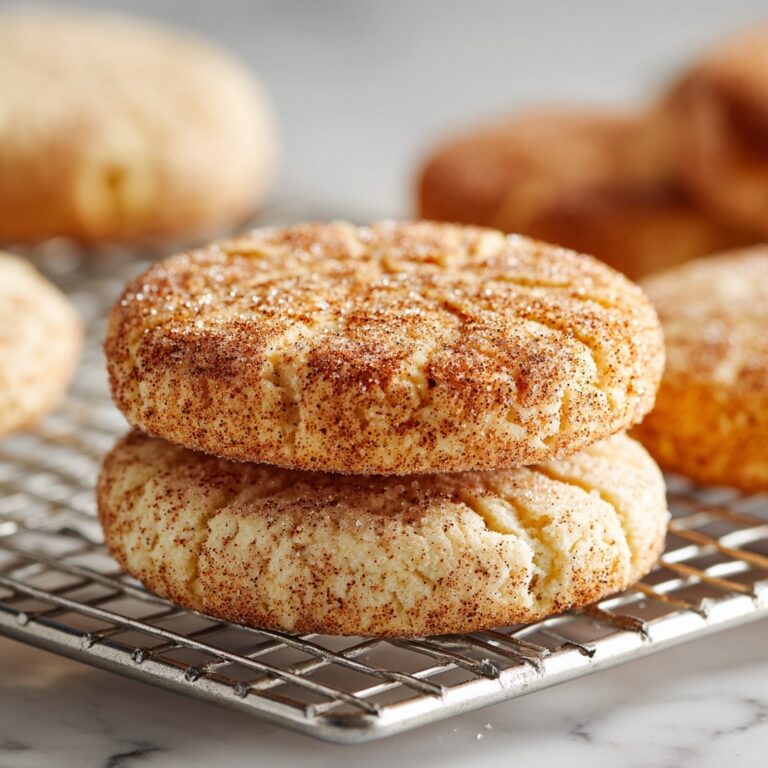 Chewy Pumpkin Snickerdoodle Cookies Recipe