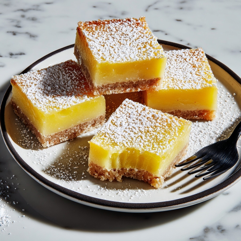 Small Batch Lemon Bars Recipe - Recipe Image