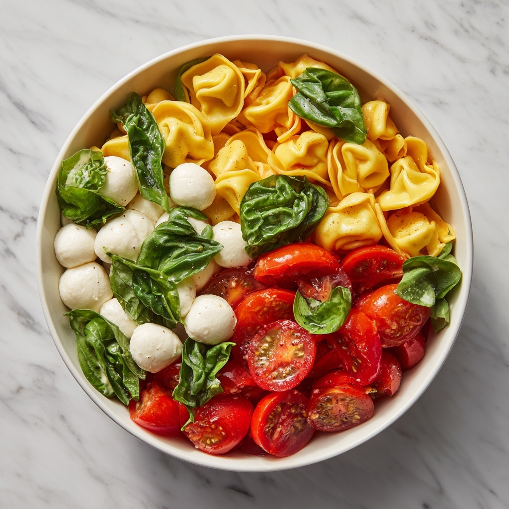 Tortellini Caprese Salad Recipe - Recipe Image