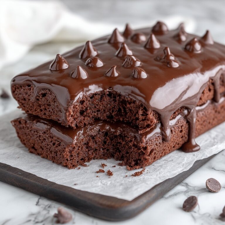 Hot Fudge Brownie Bread Recipe