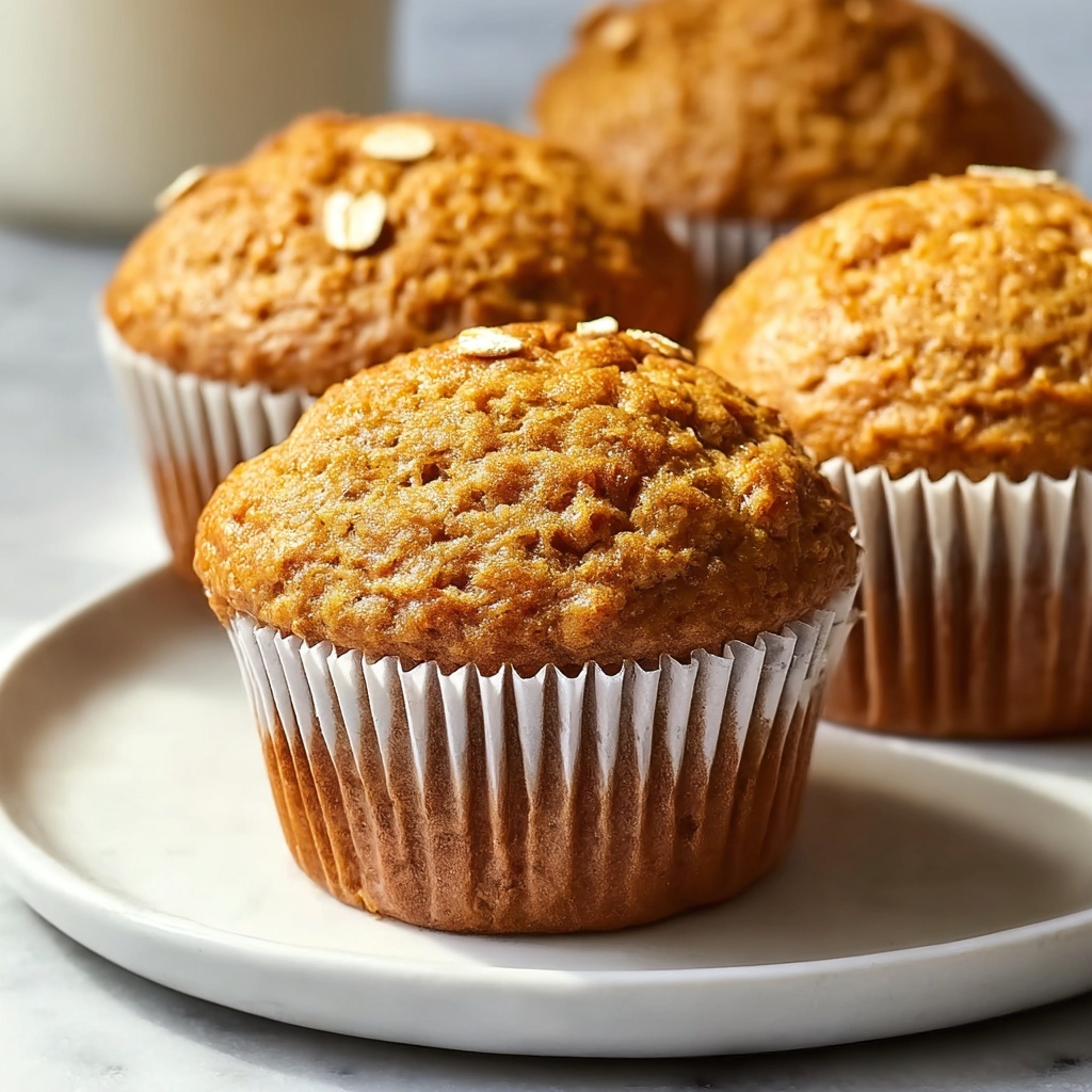 Healthy Greek Yogurt Pumpkin Muffins Recipe - Recipe Image