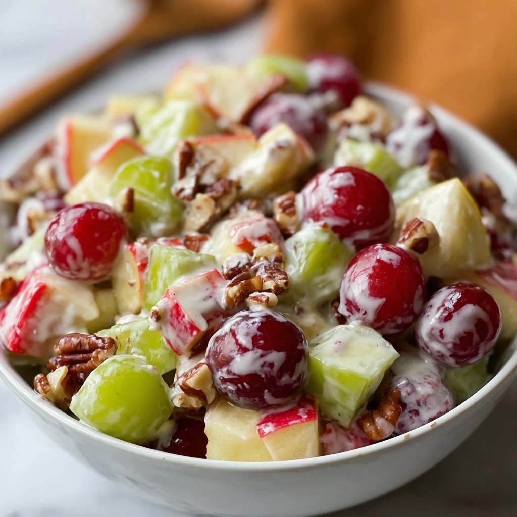 Apple Salad with Cranberries, Nuts, and Feta Recipe - Recipe Image