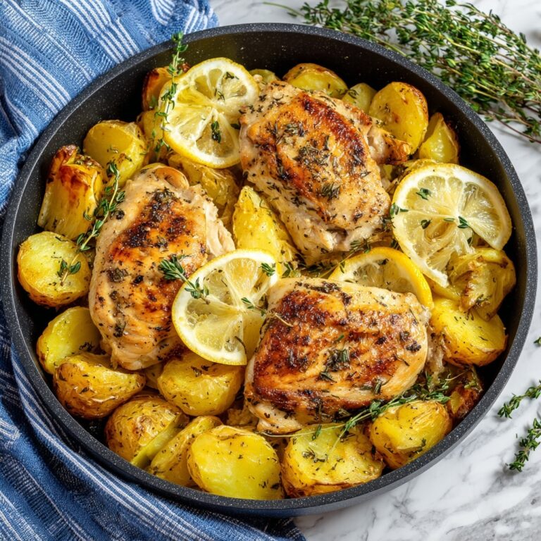 Greek Lemon Chicken & Potatoes Recipe