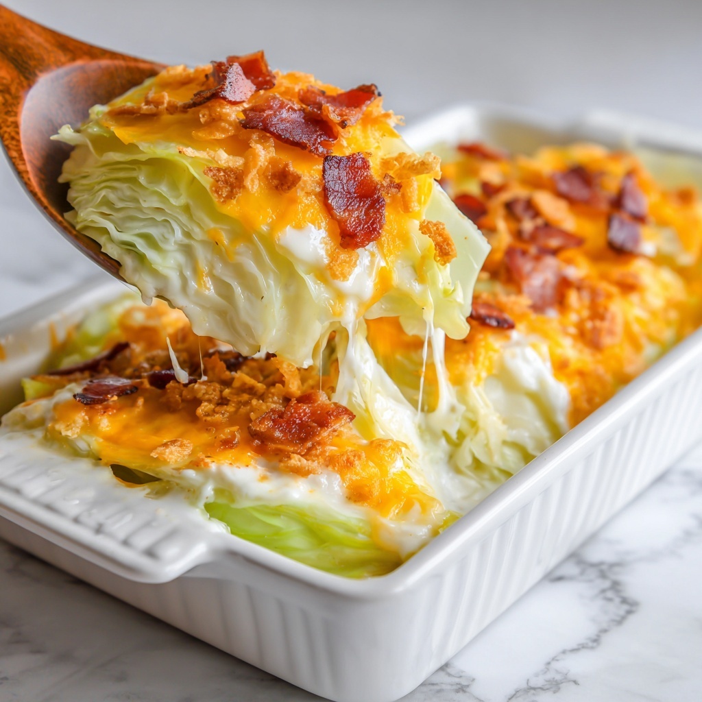 Creamy Bacon and Cabbage Casserole Recipe - Recipe Image