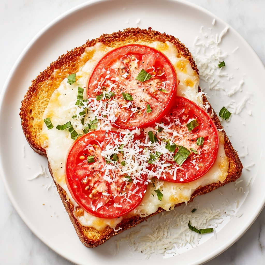 Viral Pizza Toast Recipe - Recipe Image