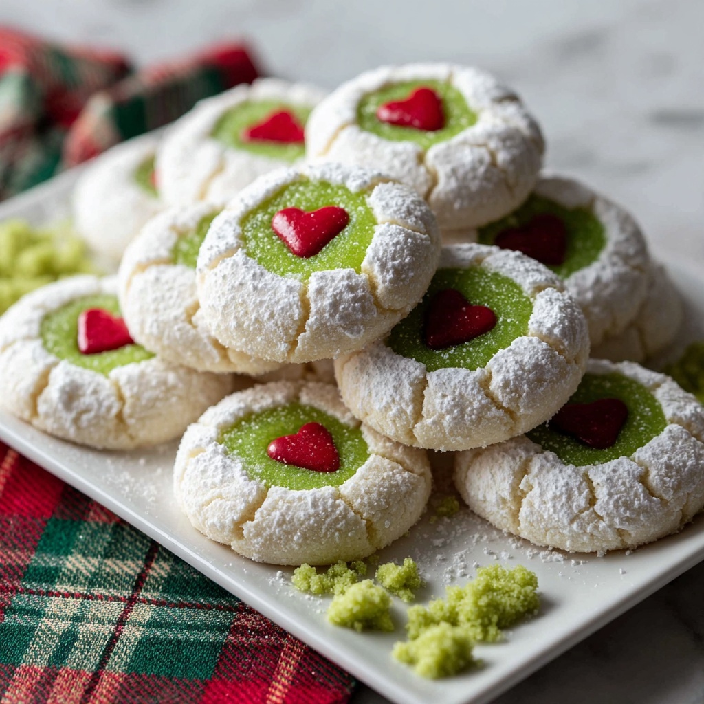 Grinch Cookies Recipe - Recipe Image