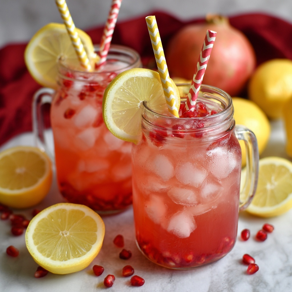 Pomegranate Lemonade Recipe - Recipe Image